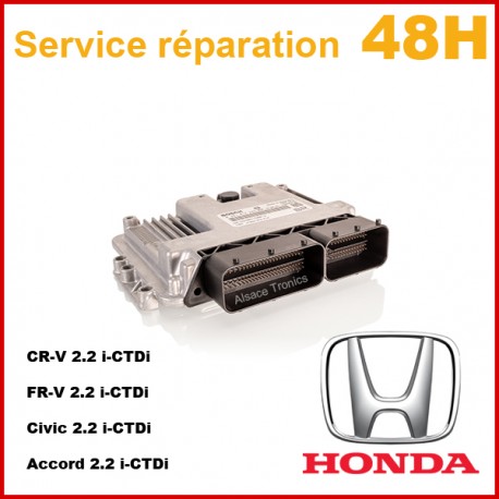 Réparation calculateur moteur Honda CR-V, FR-V, Civic, Accord 2.2 i-CTDi