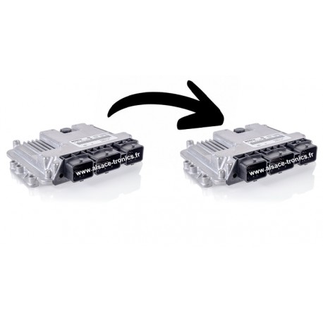 Service de transfert des données calculateur moteur ECU clonage, adaptation