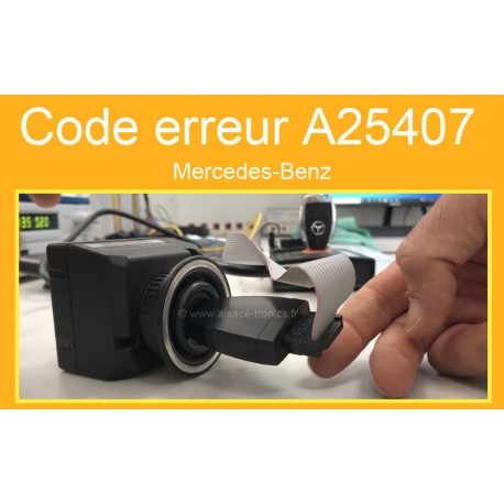 Réparation EZS ELV Mercedes avec le code défaut A25407