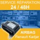 632199700E - Forfait réparation calculateur airbag Renault KADJAR