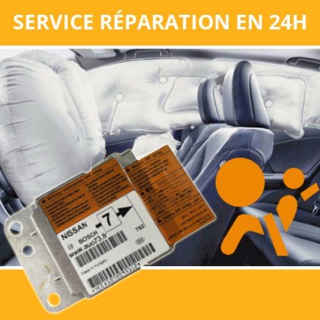285565X40A 0285011237 Forfait réparation calculateur airbag Nissan en 24H