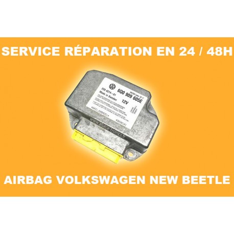 6Q0909605AC - Service réparation airbag VW New Beetle