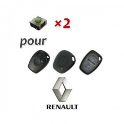 2 X Switch pour télécommande Renault