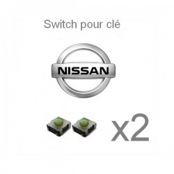 2 Switch pour télécommande Nissan Primastar et Interstar