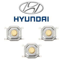 3 X Switchs pour télécommande Hyundai, Santa Fe, Accent, Tucson, Elantra