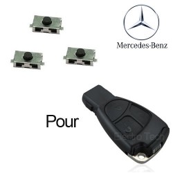 3 X Switchs pour télécommande Mercedes classe A, B, C, E, S, CLK, VITO, Viano