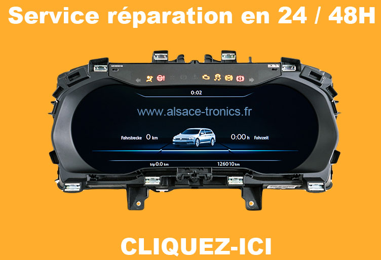 Réparation virtual cockpit VAG
