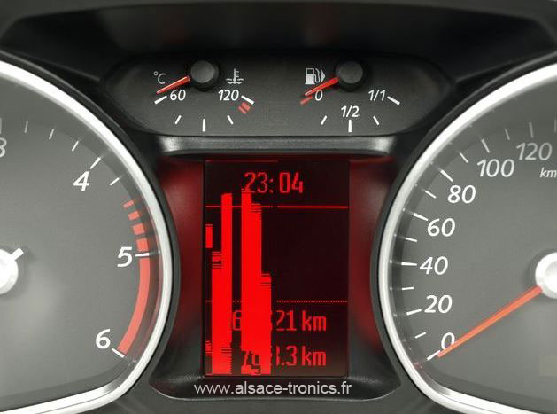 Défaut afficheur LCD compteur Ford Mondeo